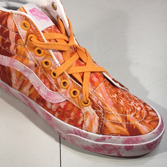 NWT Vans SK8 Hi 38 DX Collina Strata Hi Top Sneakers Women’s 6 - Picture 6 of 10